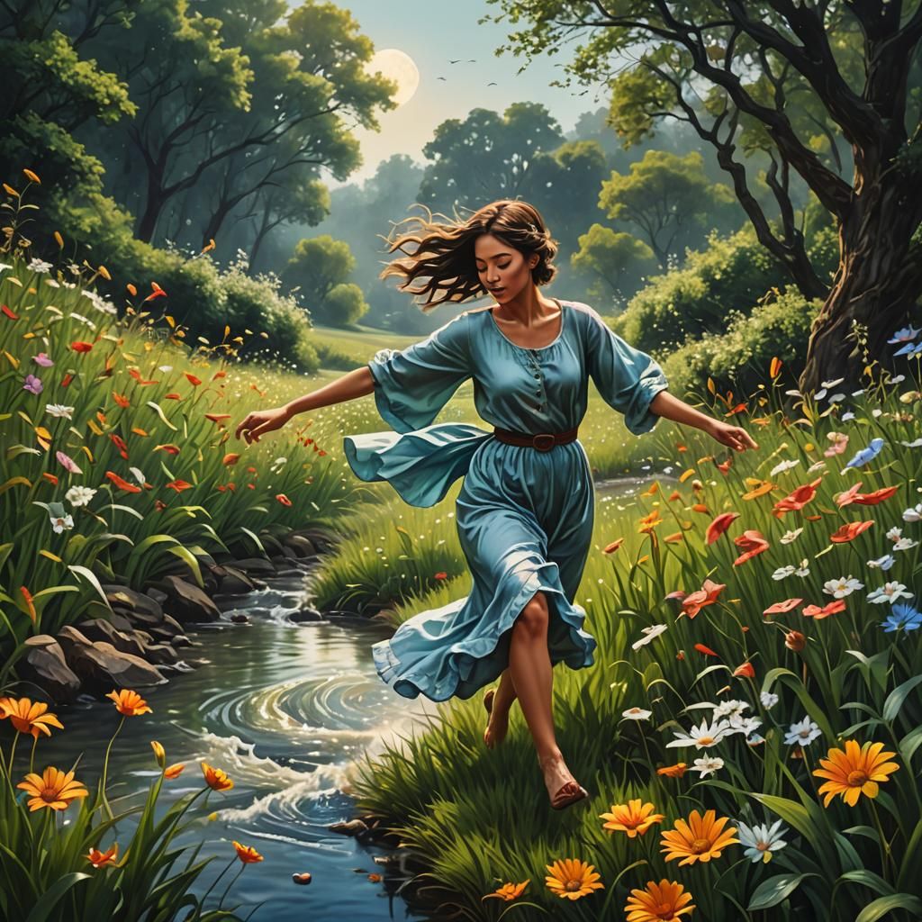 Hyperrealistic Life Stream Concept Art by Era Leisner