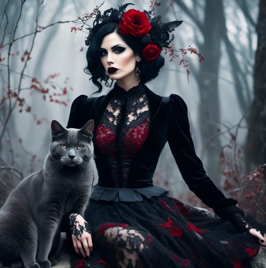 <lora:GothicStyle:1.0>