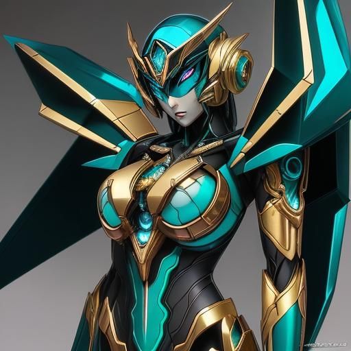 Transformers Arcee Supercar in Anime Style