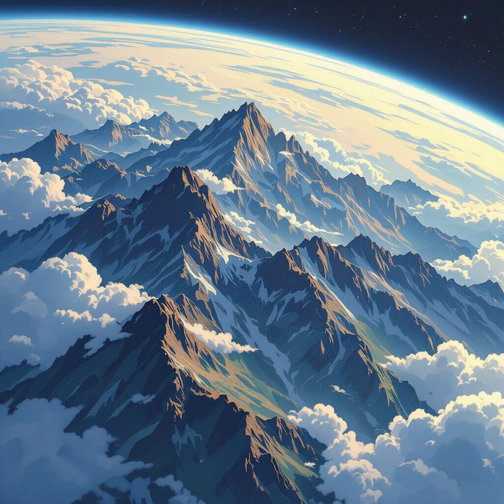 Those are some really tall mountains!