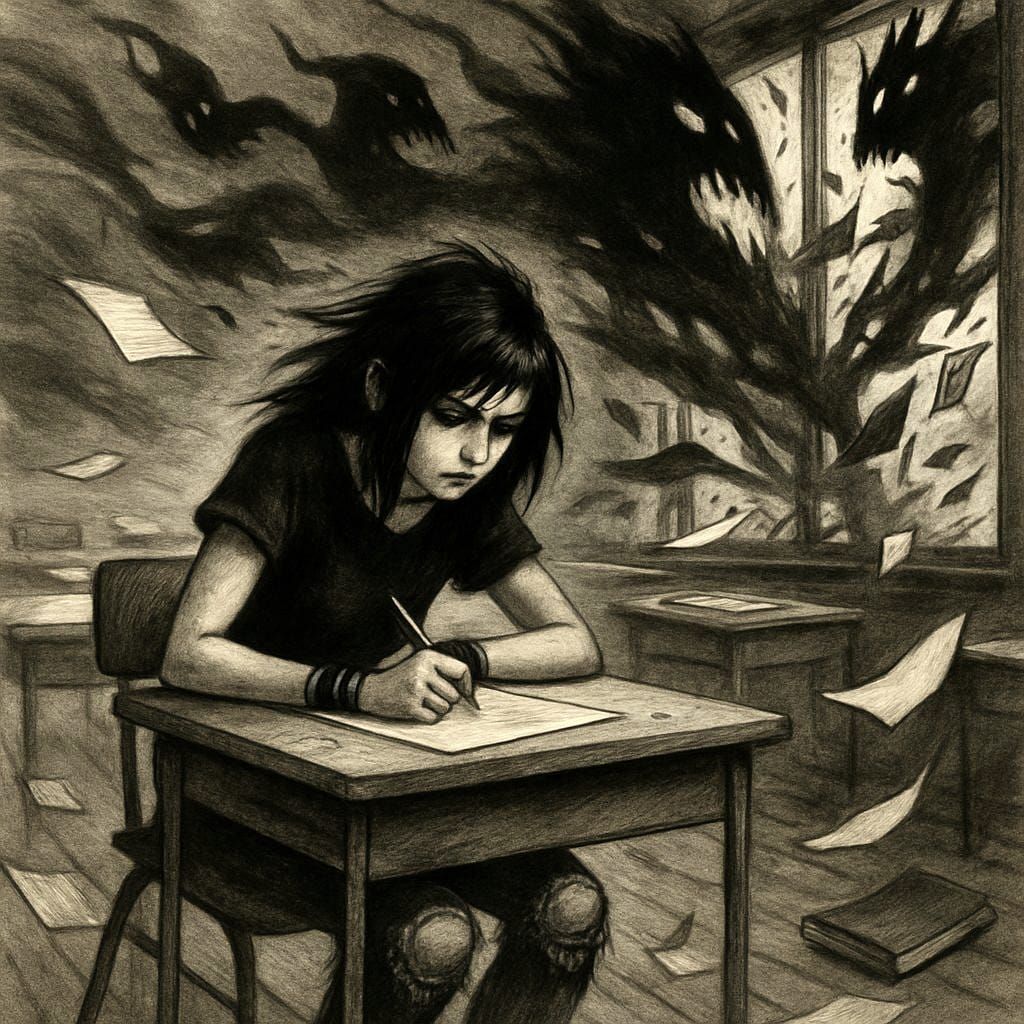 No distractions please