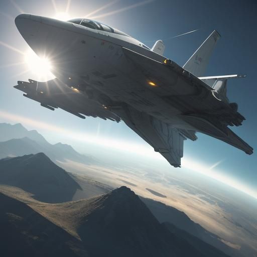 Space X Starship Ascending: Cinematic Sci-Fi Concept Art