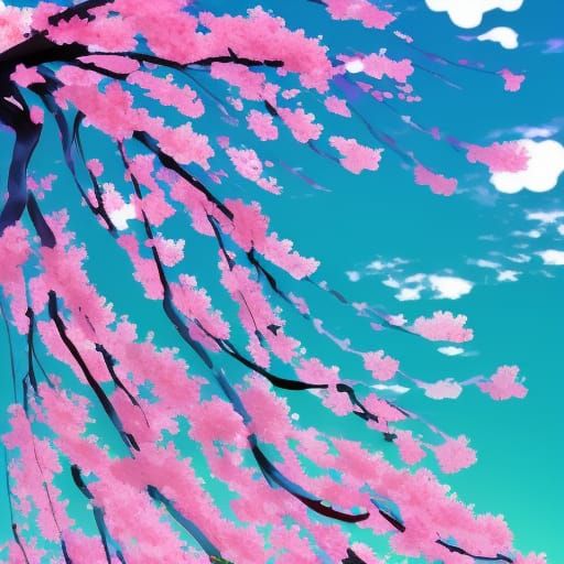 cherry blossom painting💗