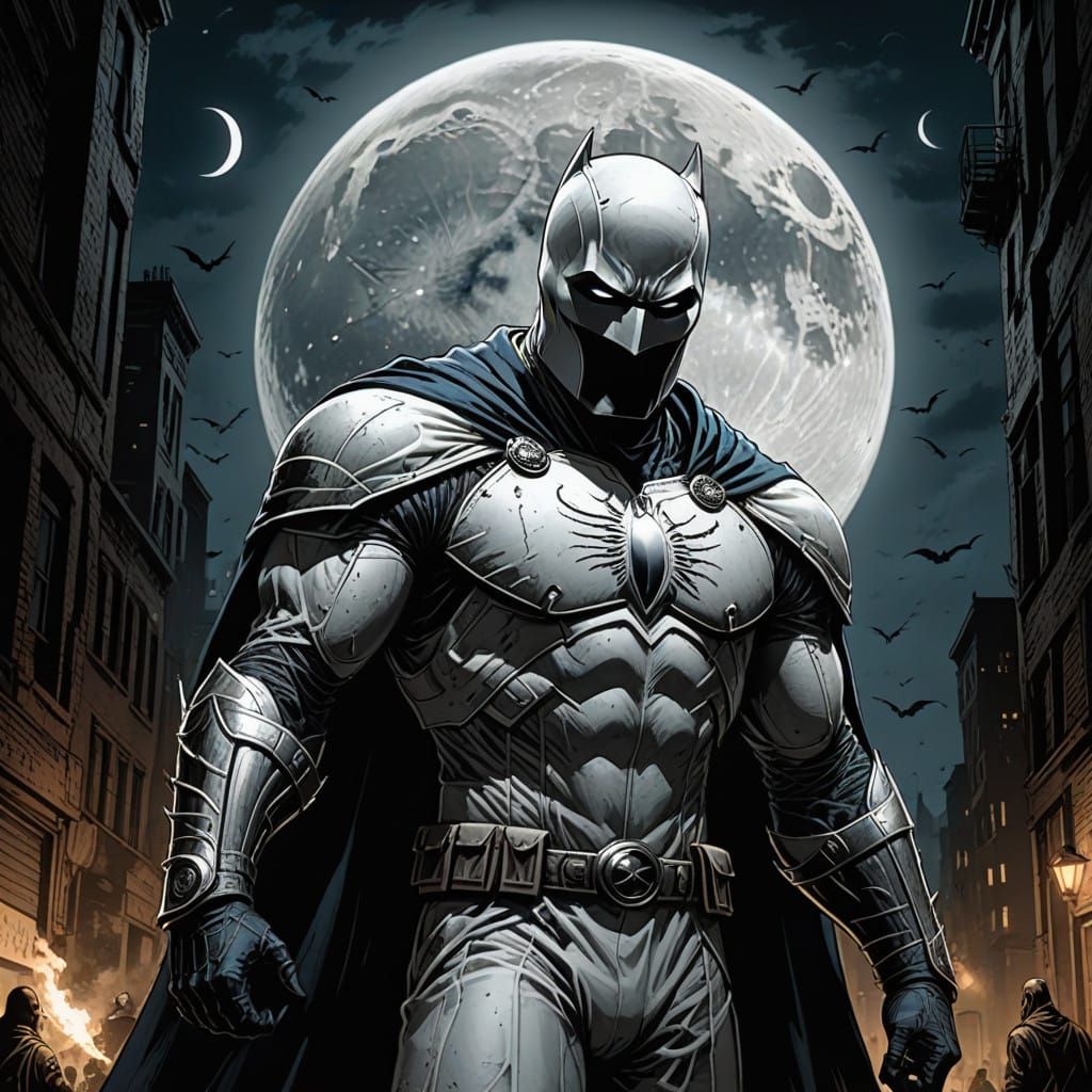 Gothic Hero Rises in Dark Alley