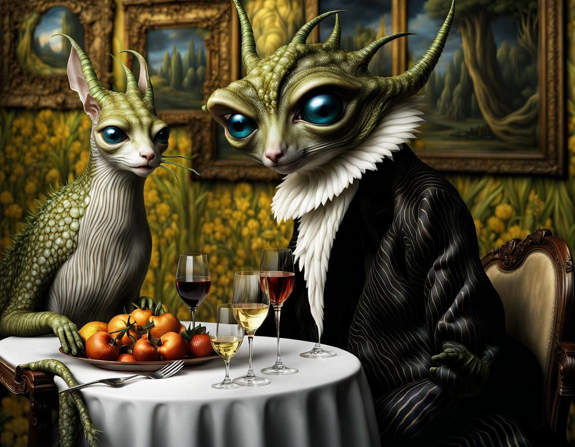 Exquisite Alien Life Forms in Magical Realism