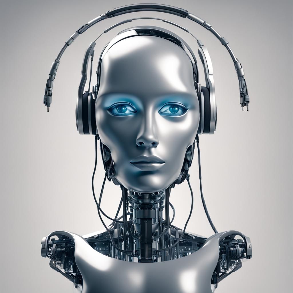 AI Transforming Lives: A Futuristic Tech Visualization