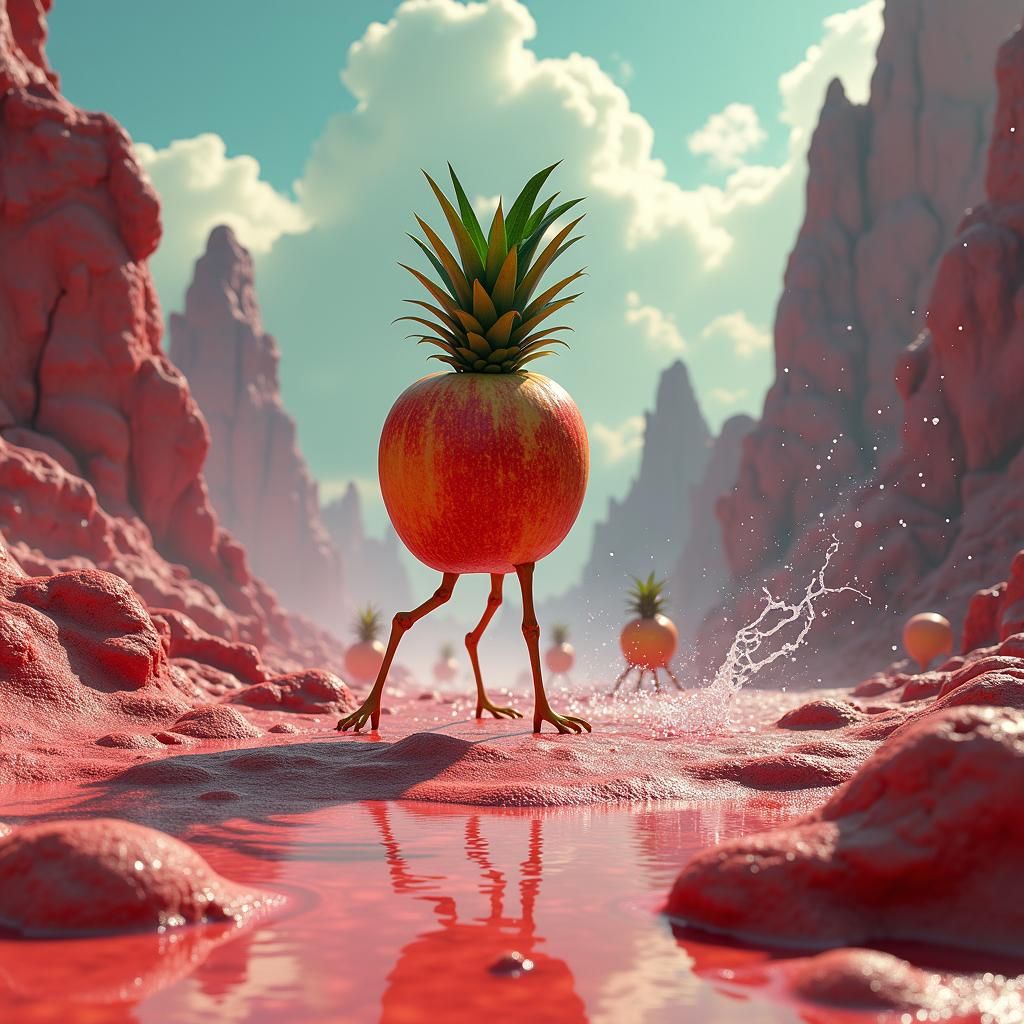 Earth in 252525: Anthropomorphic Fruit Dominate Unearthly La...