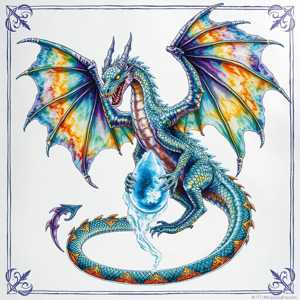 Ethereal Dragon Dominates Mystic Realm