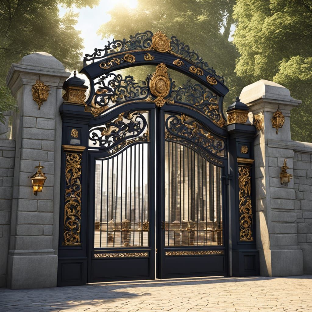 Royal Gate in Opulent Splendor