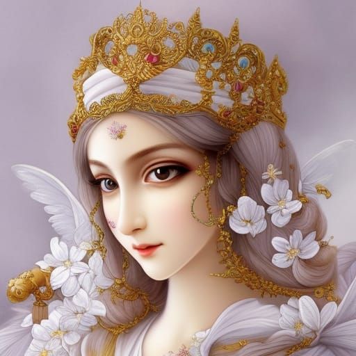 Adorable Fairy Fox in Teacup: Hyperrealistic Digital Art