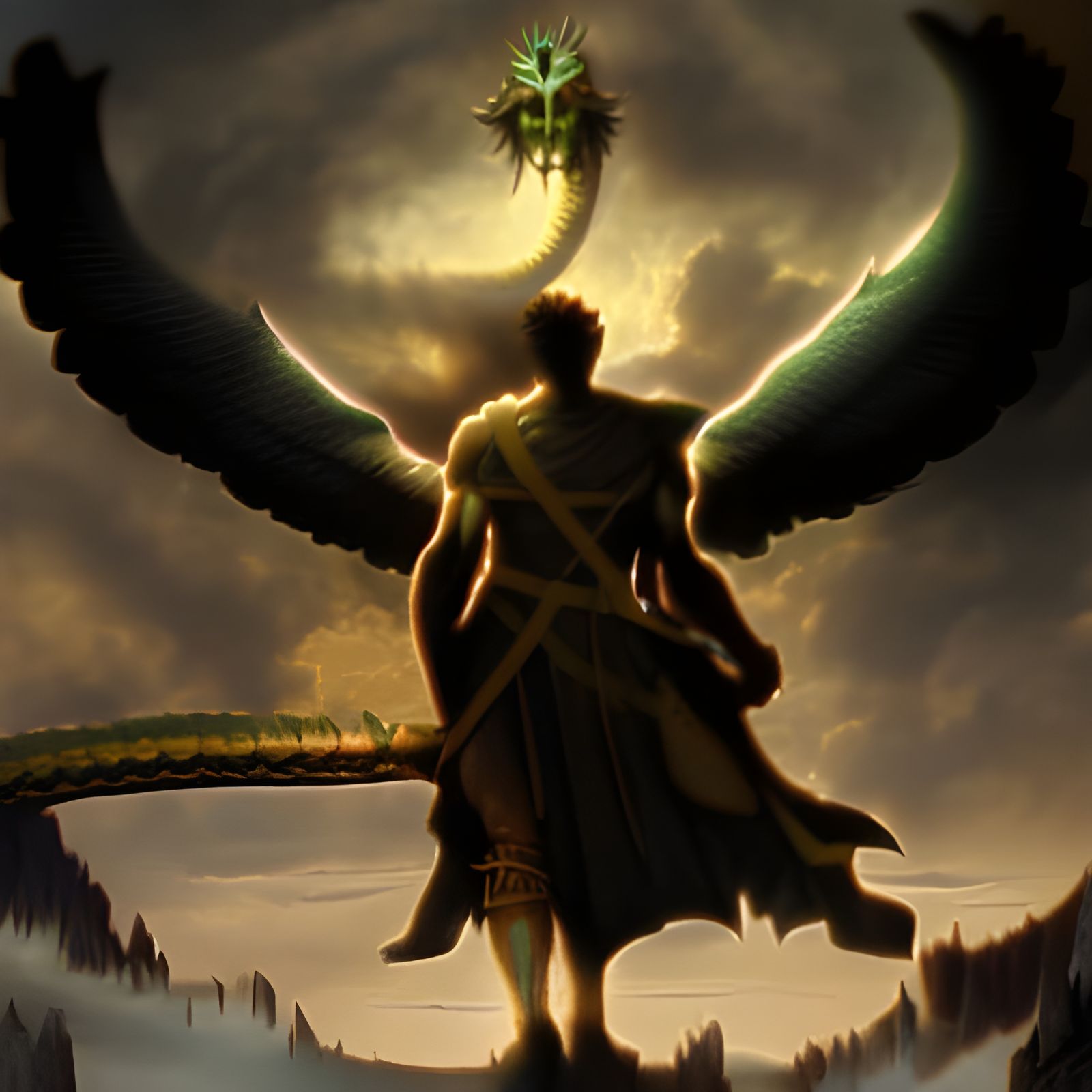 Andromalius, the 72nd spirit of the Goetia.