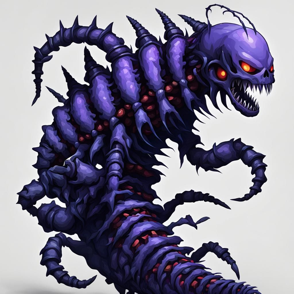 Skull Centipede Haunter