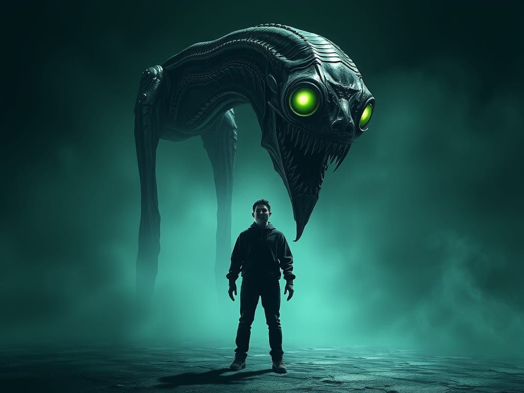 If you turn around, the gleep will gleep you