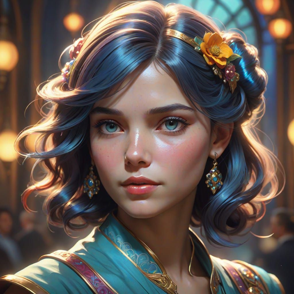 Visions of a Futuristic Leader in Triadic Colors