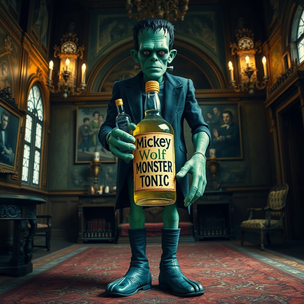 Introducing MickeyWolf Monster Tonic 1