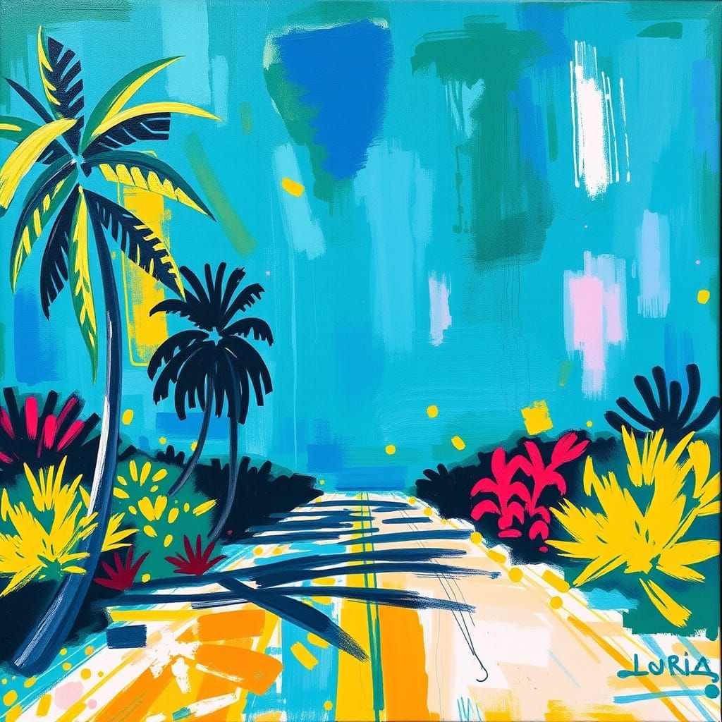 Vibrant Journey to Tropical Paradise