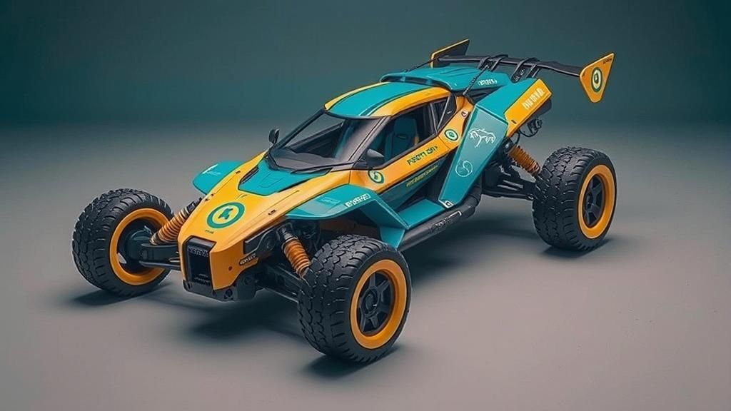 Cyberpunk Buggy in Simon Bisley Style