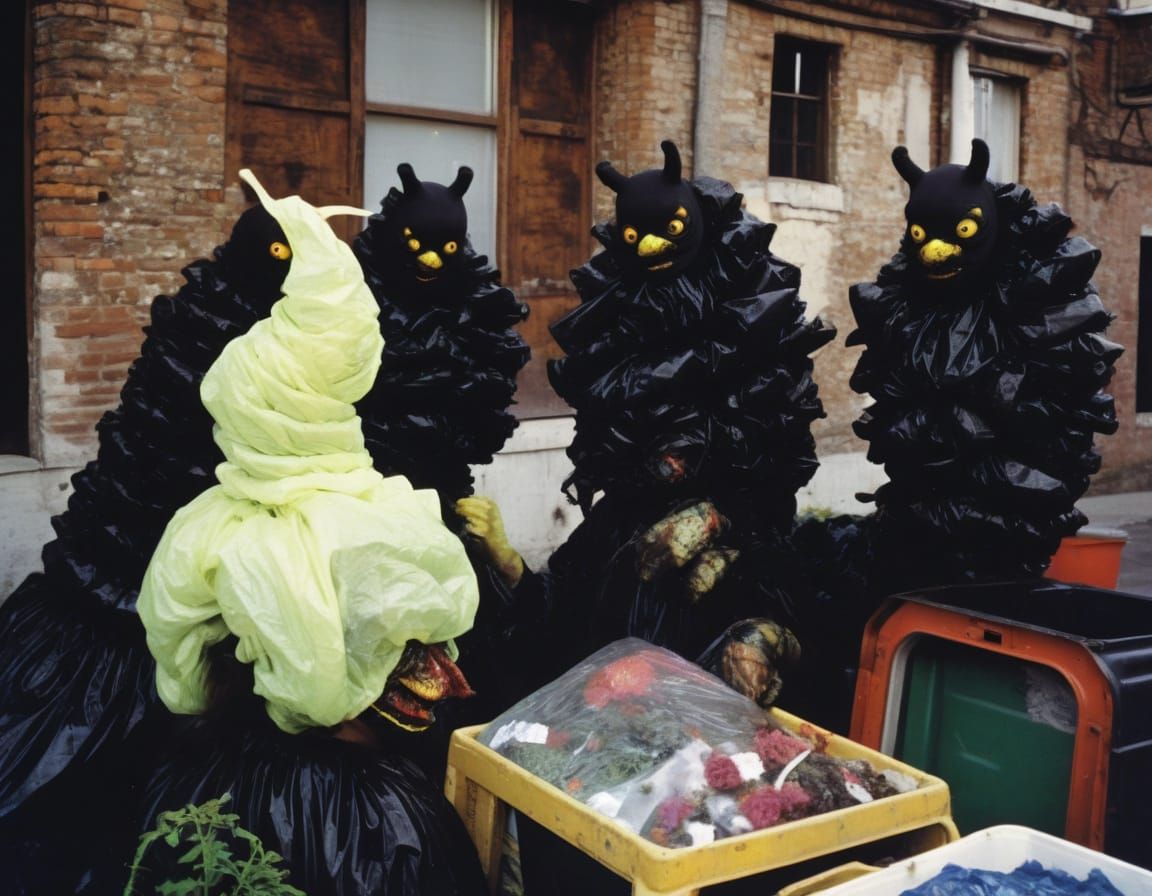 Bin robbers