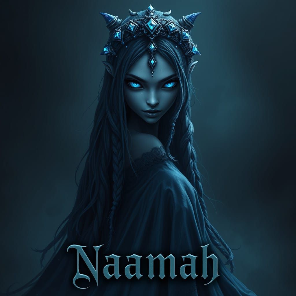 A Haunting Portrait of Naamah, the Depression Monster in Dar...