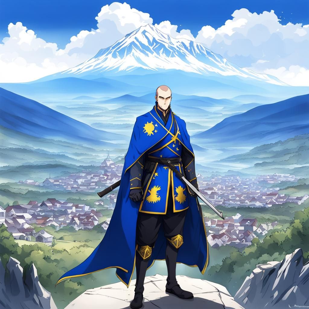 Kosovo Personified as Anime Character