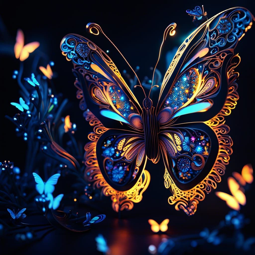 Enchanted butterfly