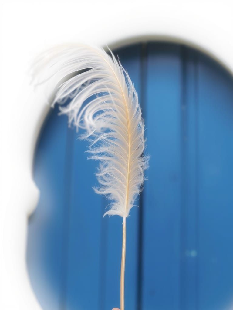 Feather in Wind: Fleeting Memories