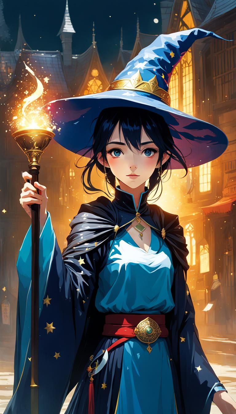 Anime Wizard Princess on a Quest