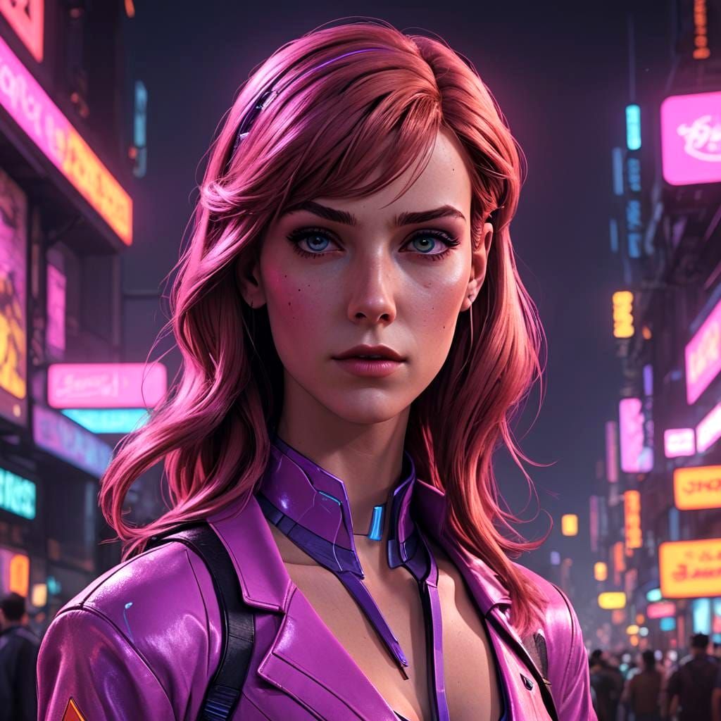 Cyberpunk Daphne