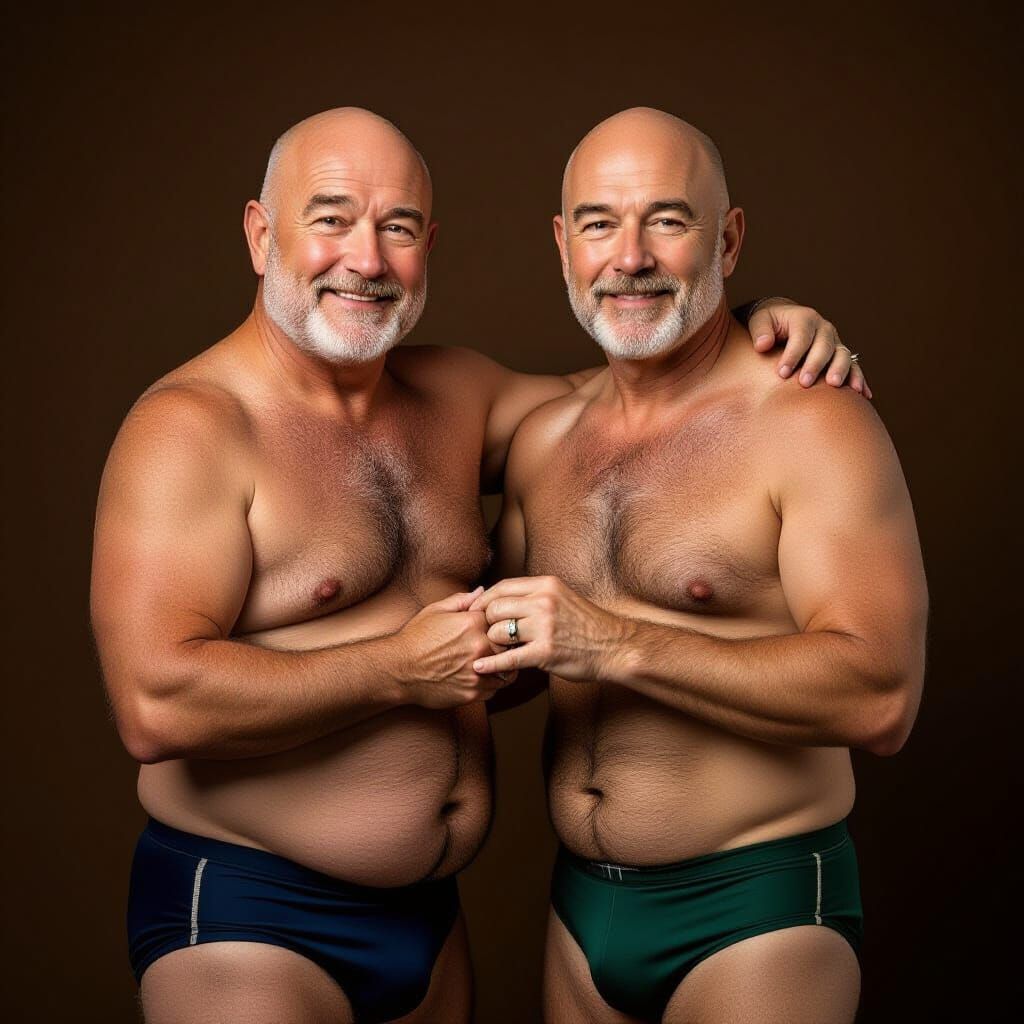 Heartwarming Wedding Moment in Romantic Realism Style