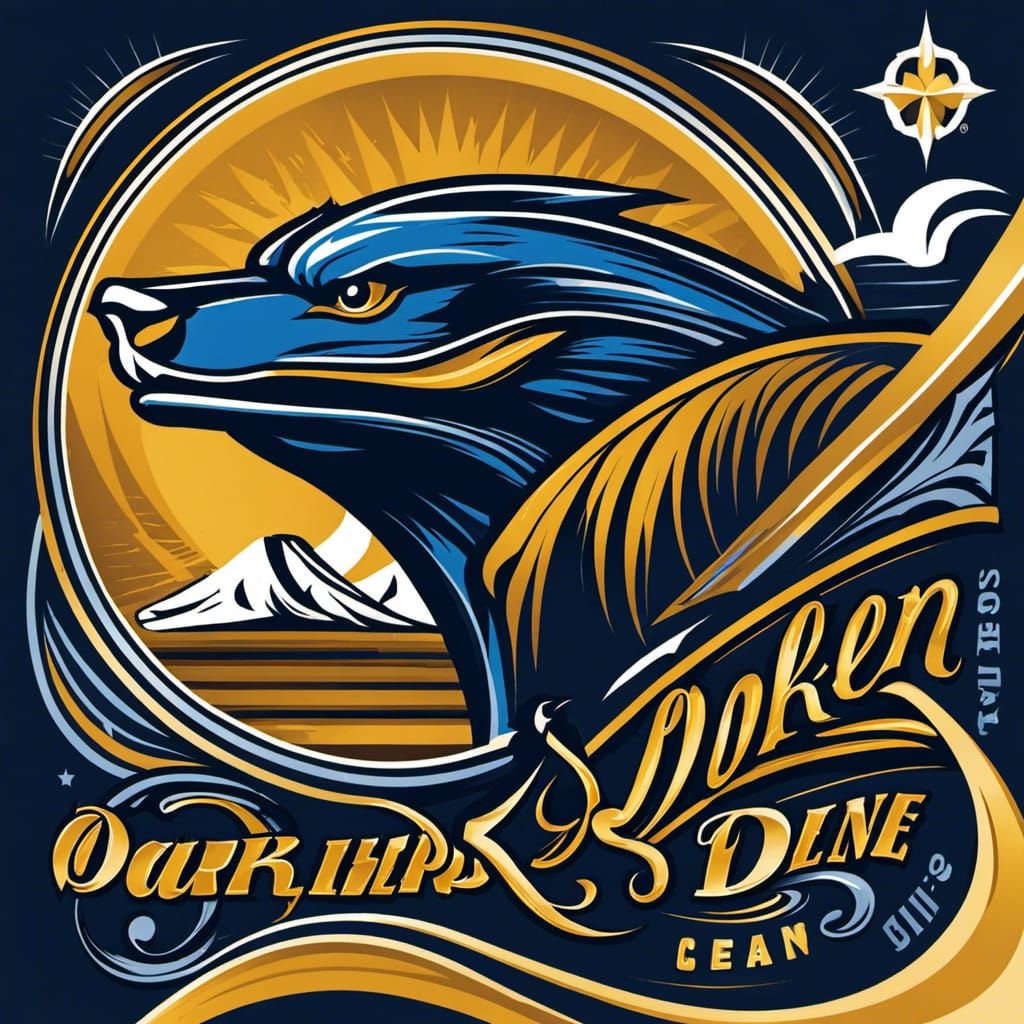 Cougar's Den Golf Club Logo Design