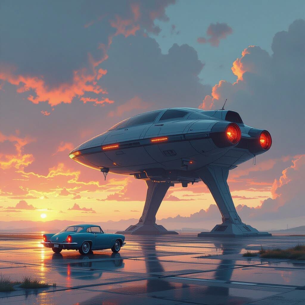 Majestic Scene with Meticulous Textures and Vibrant Colors