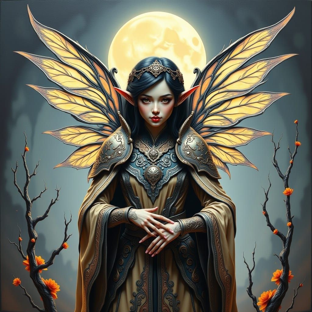 Ethereal Fairy Elf Generated by AI