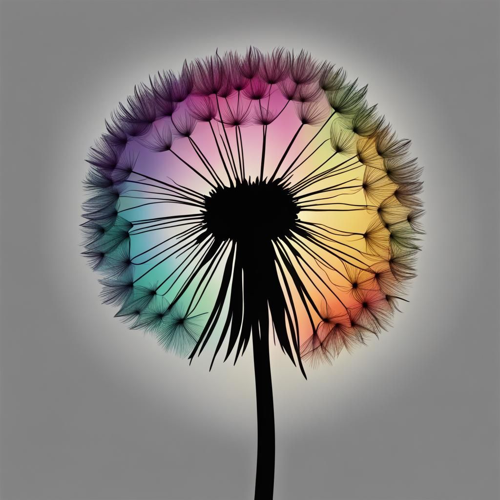 Rainbow dandelion
