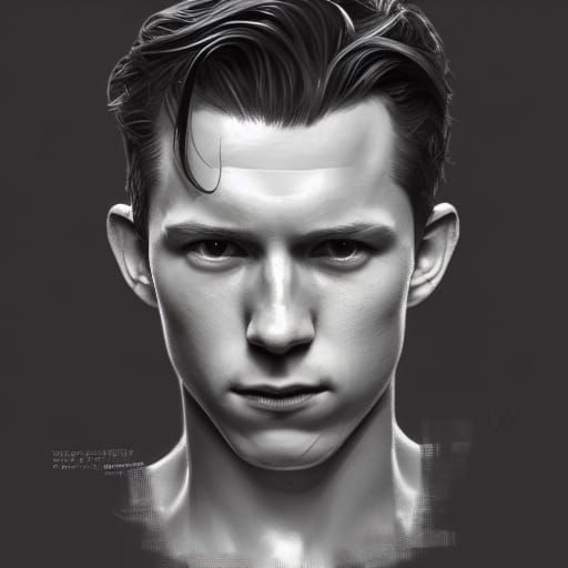 Detailed Portrait with Dynamic Lighting