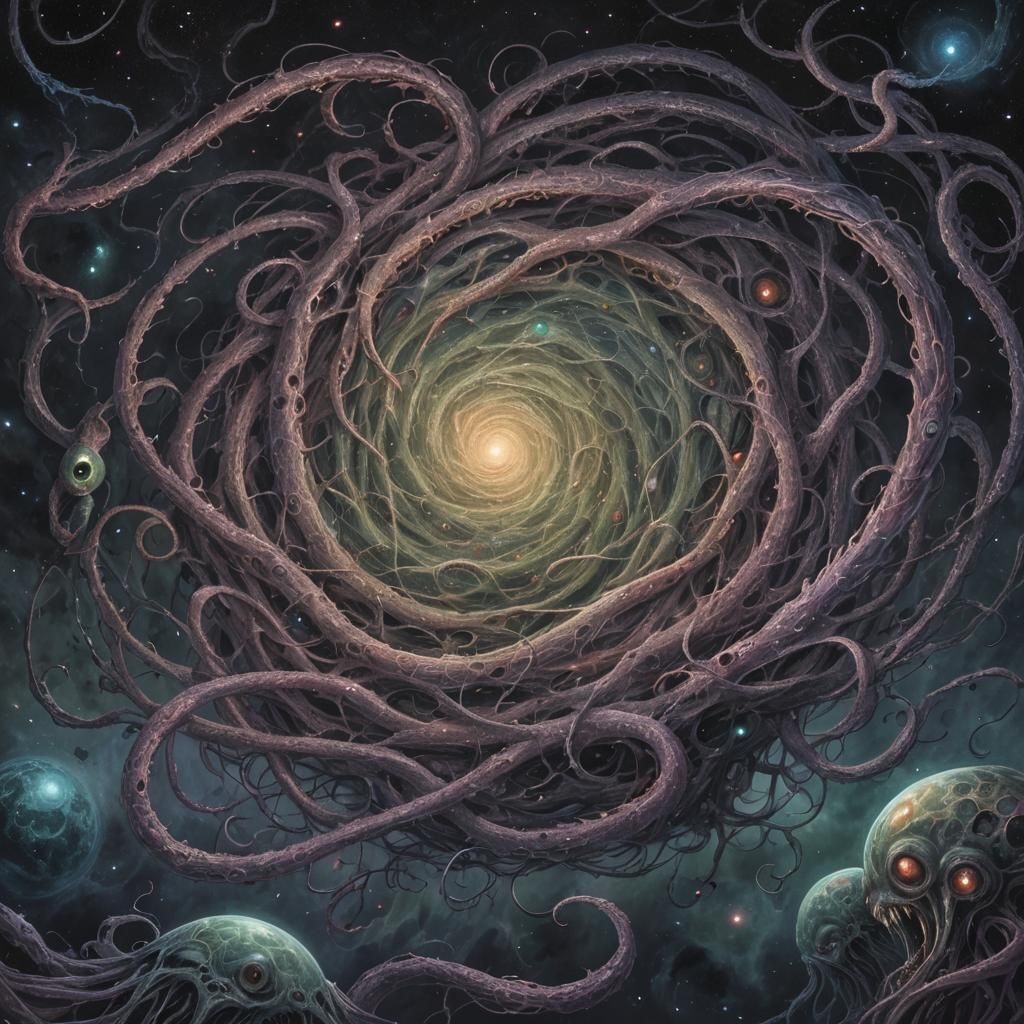 Eldritch Creatures in a Sinister Maelstrom