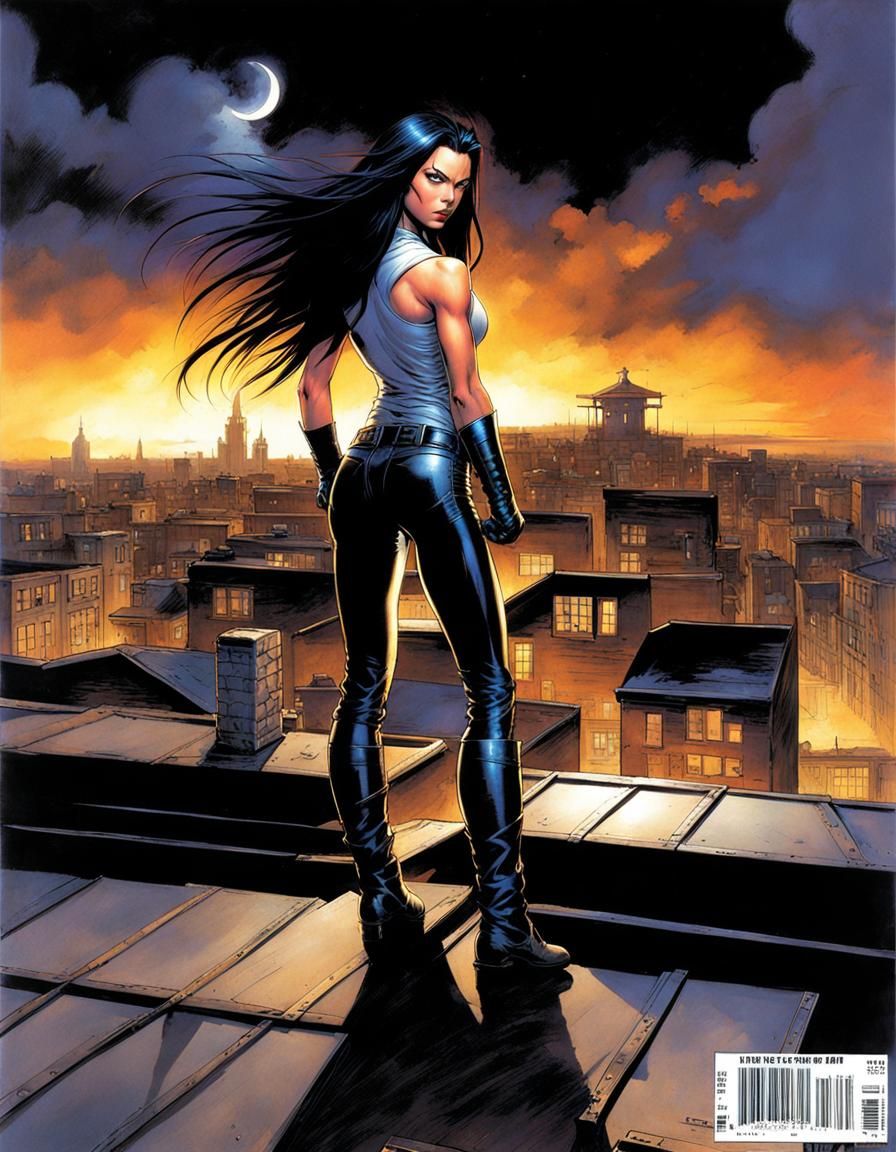 X-23 Comic Book Cover Art