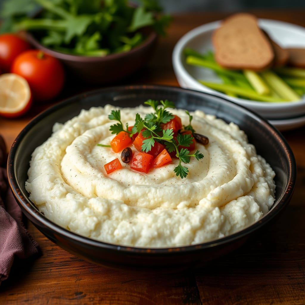 Grits in a Photorealistic Digital Art