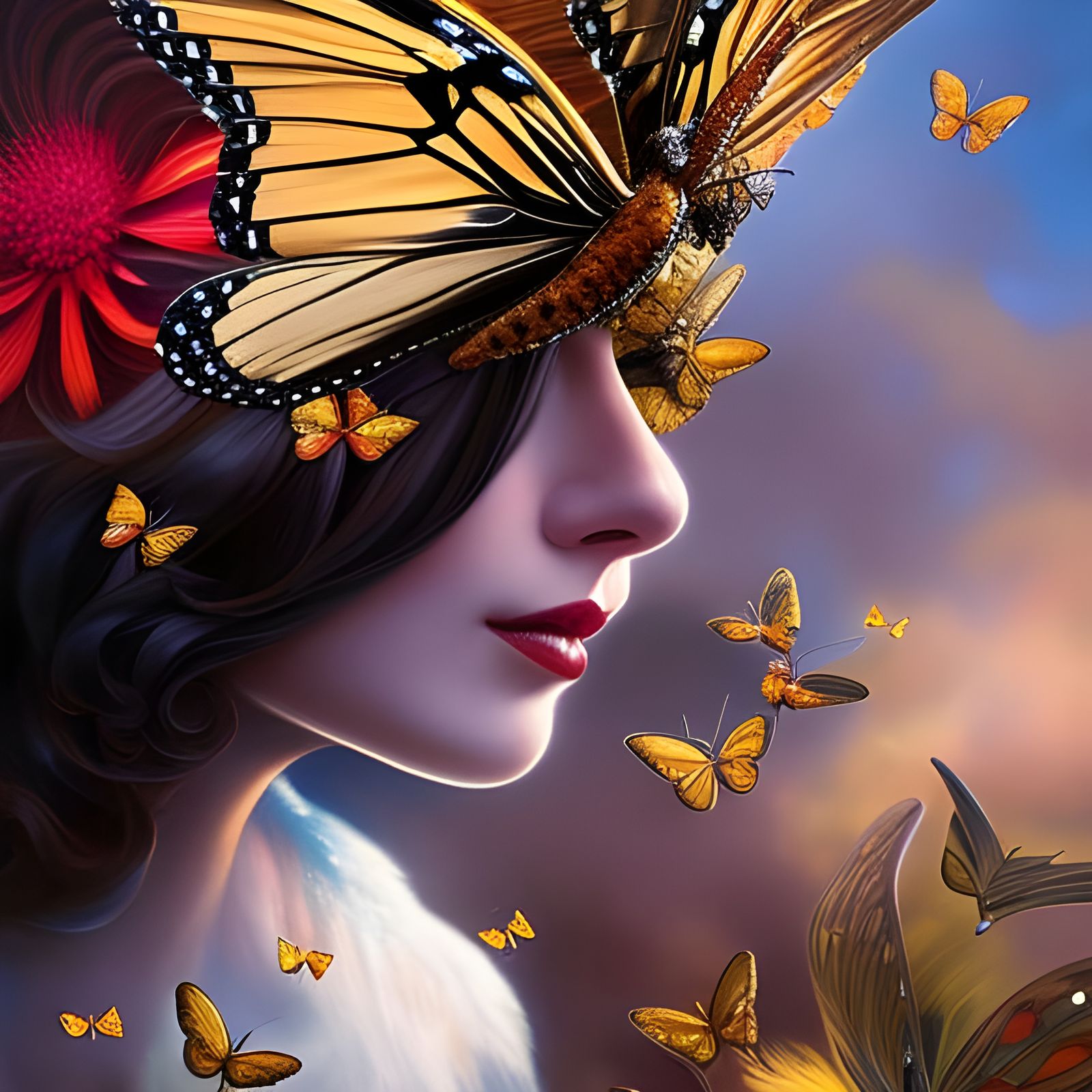 Lady of The Butterflies