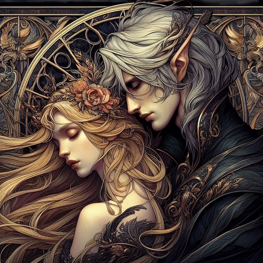 Majestic Branch Fantasy Matte Painting