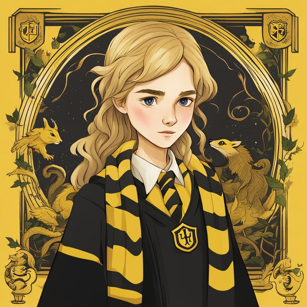 AI Image of Hufflepuff House