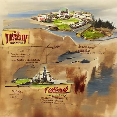 Post-Apocalyptic Cityscape Concept Art