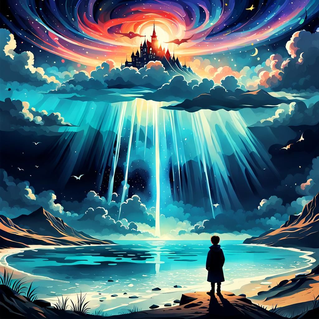 Dreamlike State: An AI Generated Image