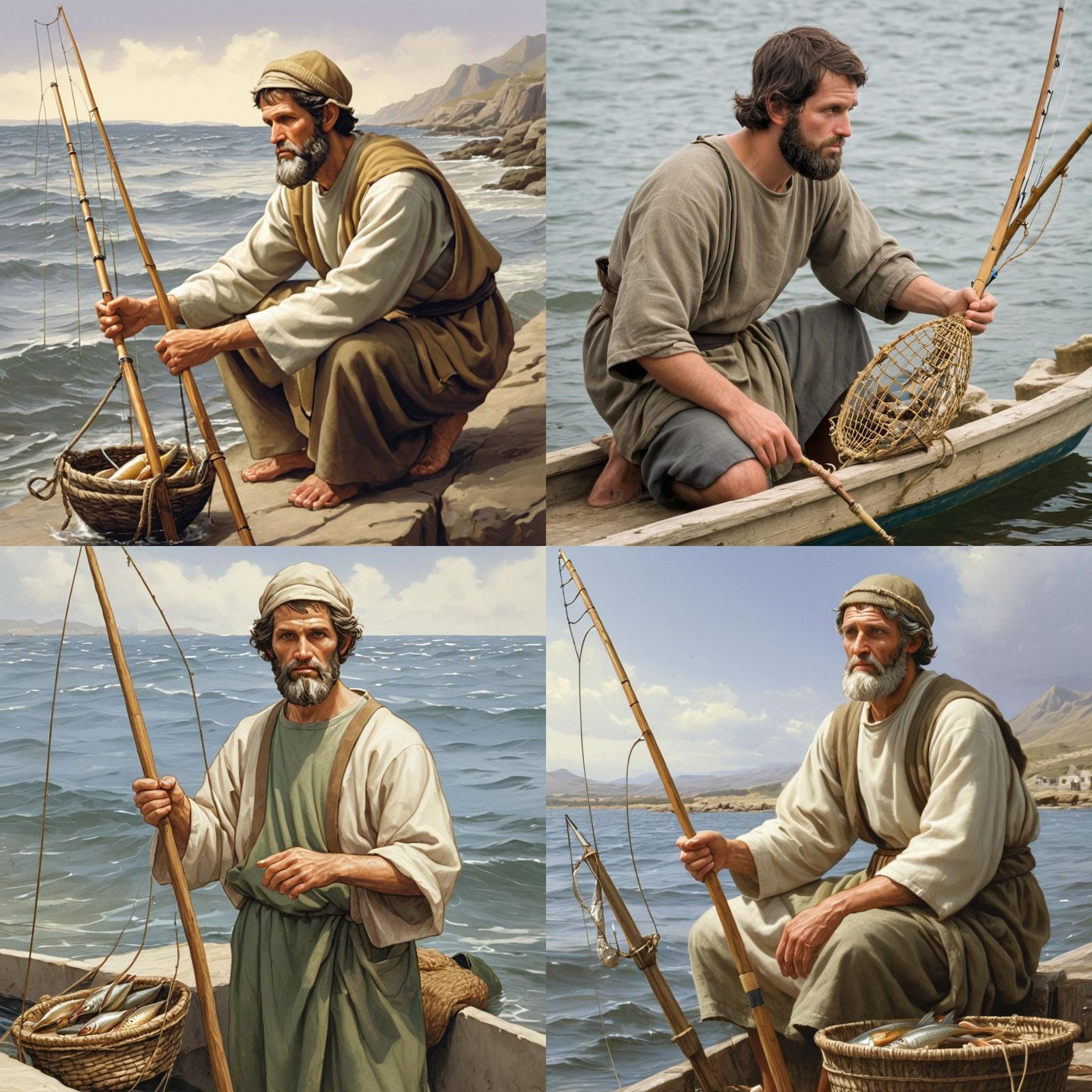 Biblical Fisherman Andrew as a Disciple