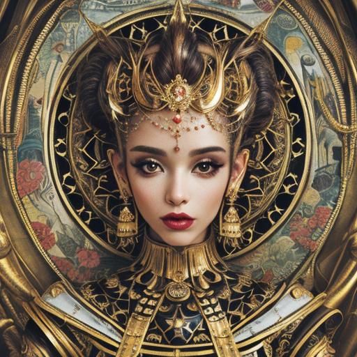 Vibrant Magical Surrealism in Hyperrealistic Style