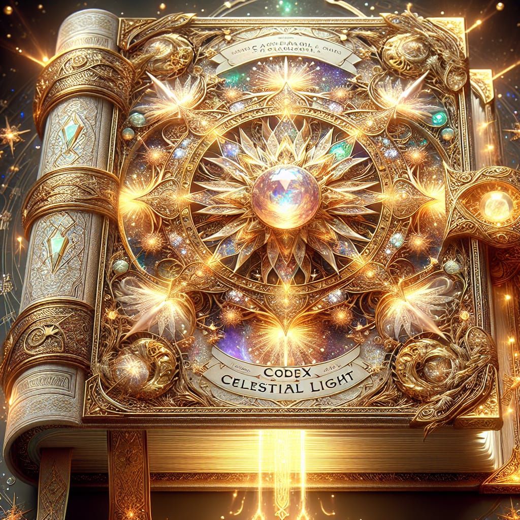the Codex of Celestial Light, a mystical book of immense pow...