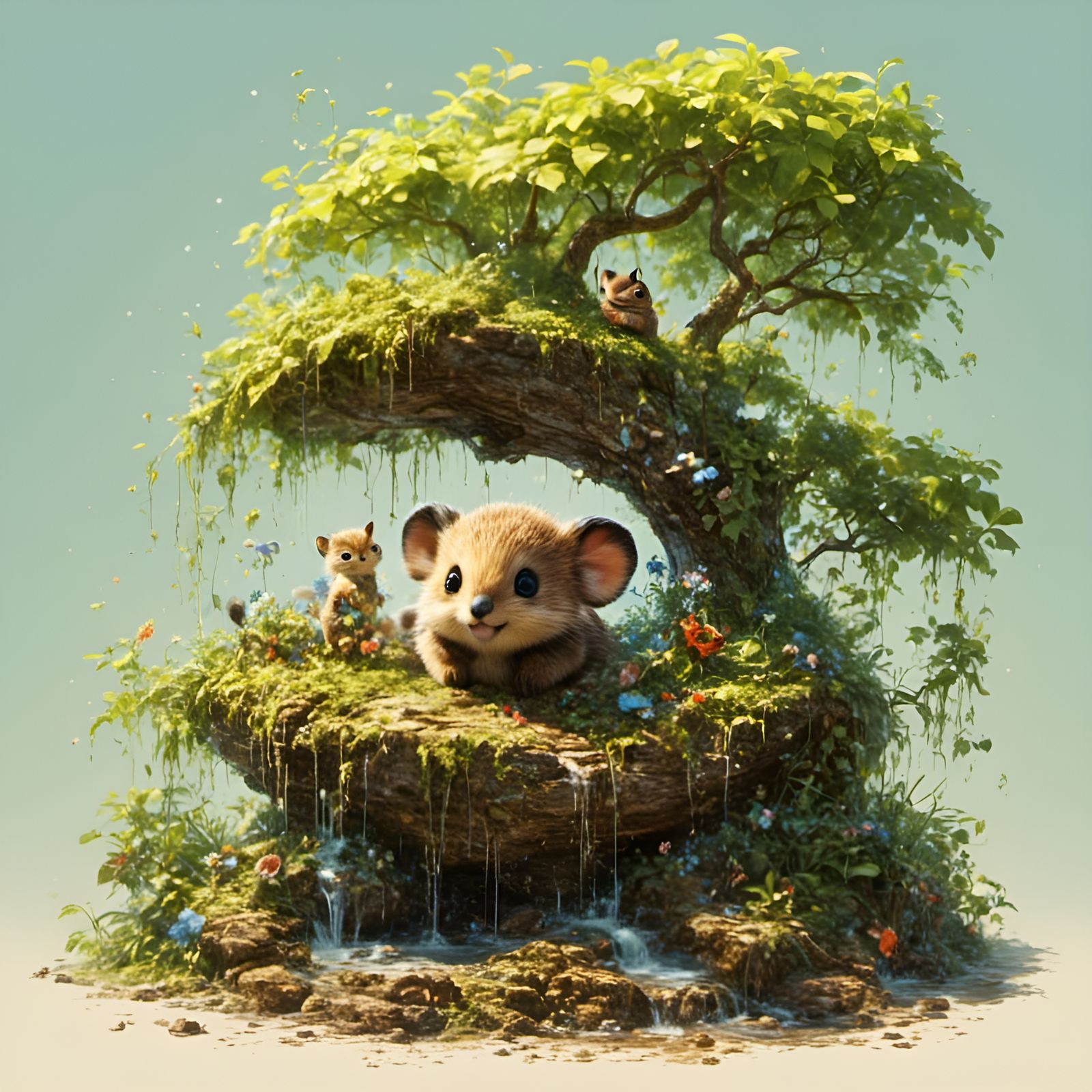 Adorable Graffiti Art by Greg Rutkowski