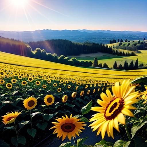 Good Morning Sunshine: A Cheerful AI Creation