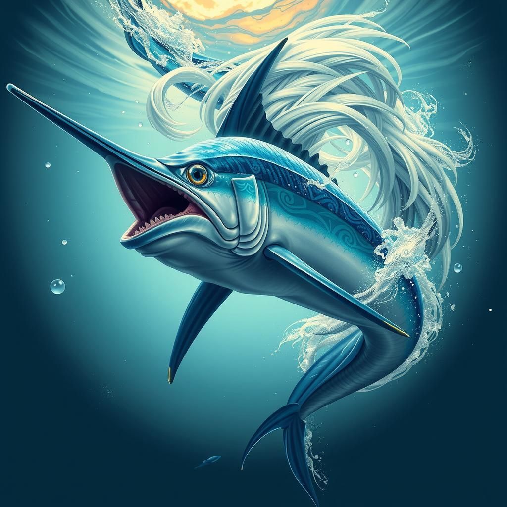 Marlin Mystique: Exploring the Elegance of Ocean Predators"
