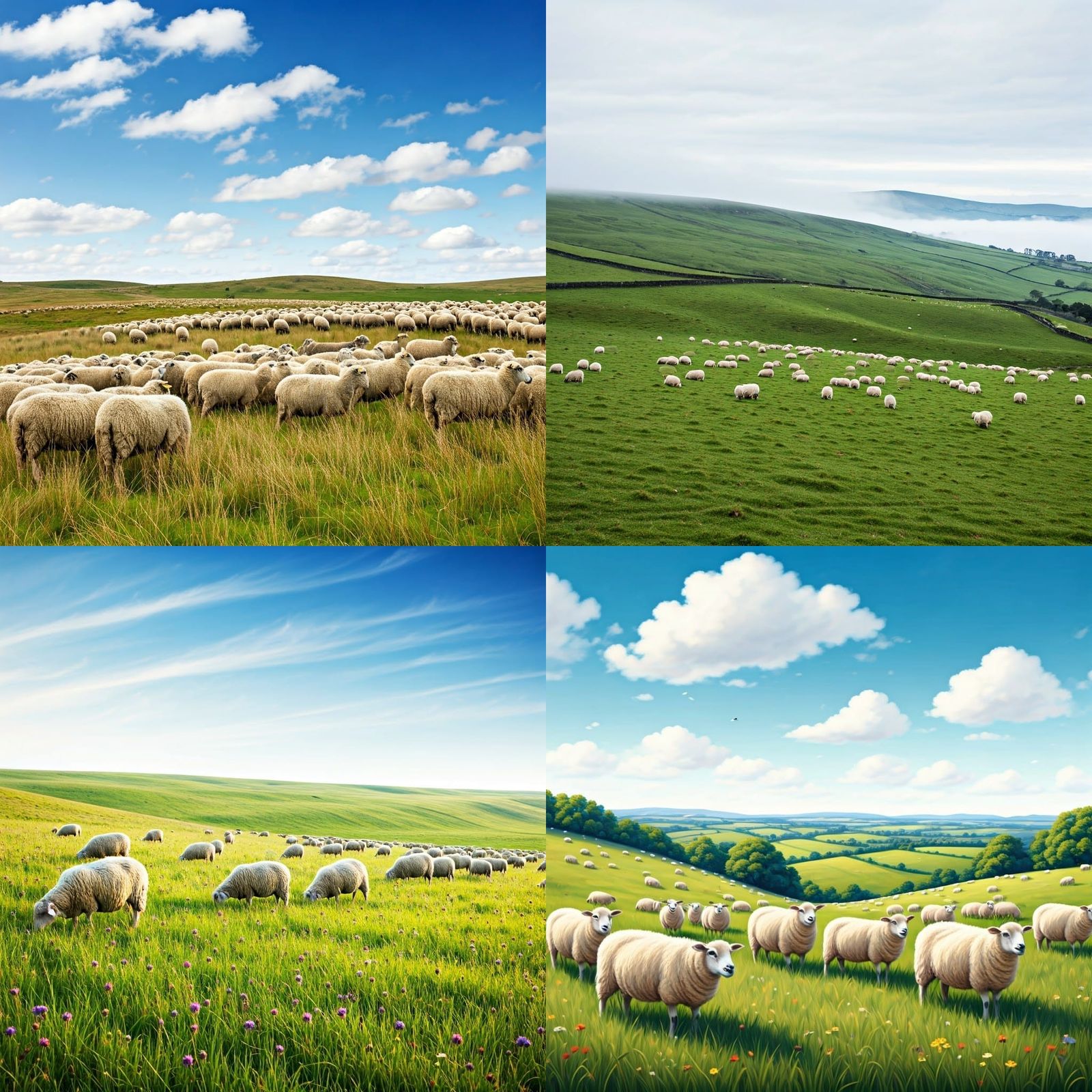 Endless Field of Sheep