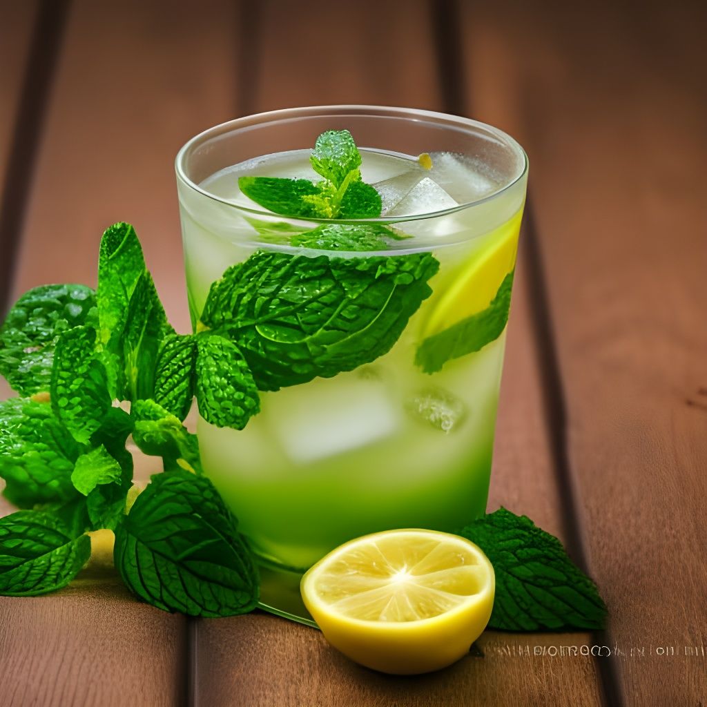 Refreshing Mojito Cocktail in Professional Photography